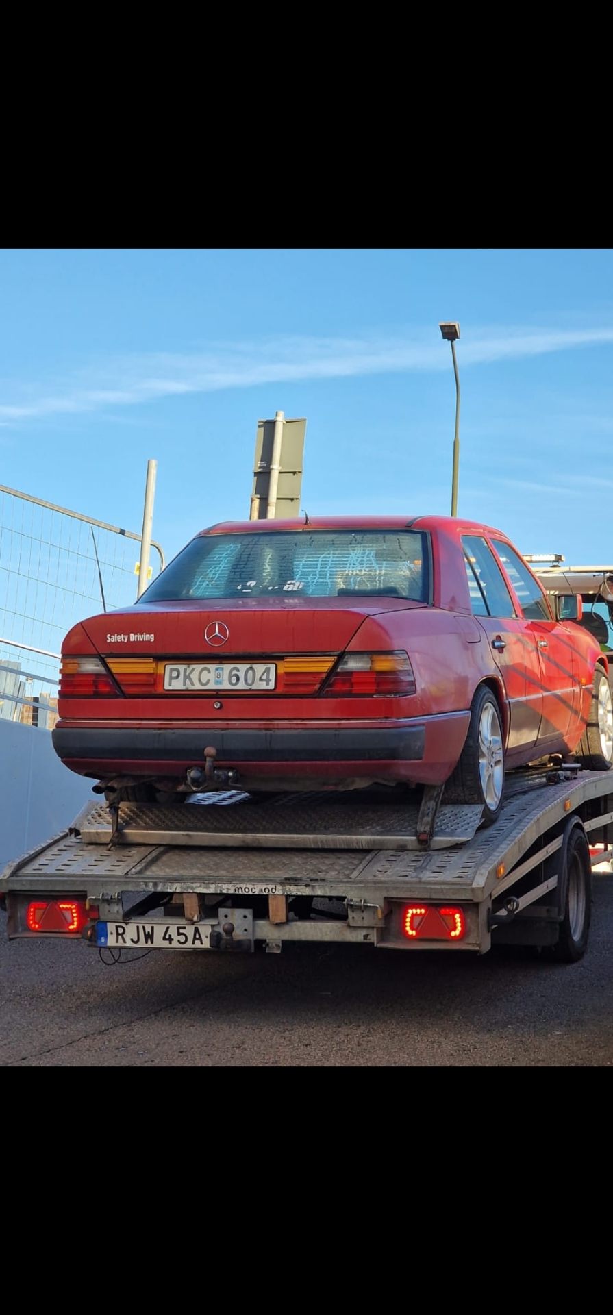 Mercedes-Benz E-klass W124 1992 – köpt i Stockholm