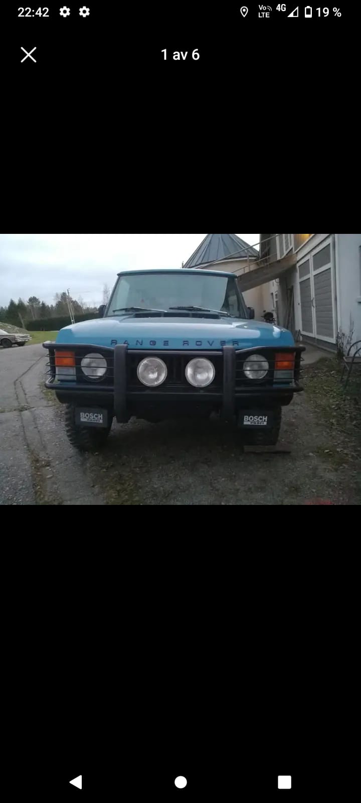 Range Rover Classic 1984 – köpt i Umeå